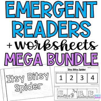 Emergent Readers Worksheets for Teaching Reading