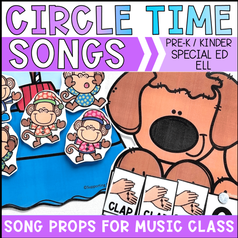 circle time songs for special education