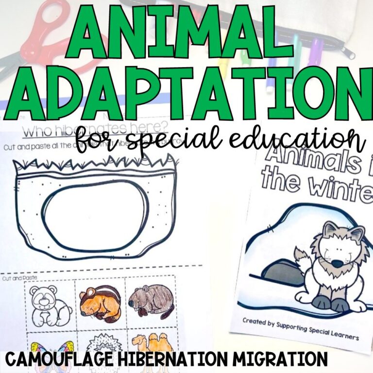 animal adaptations cover