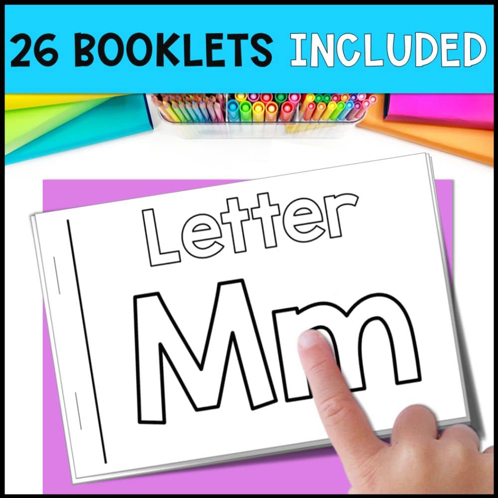 emergent readers alphabet 26 booklets