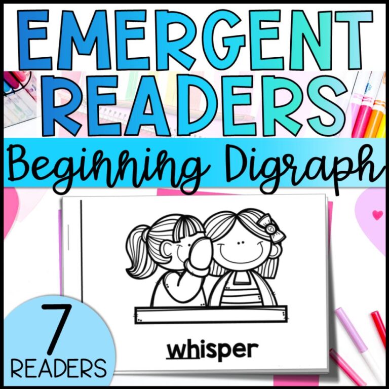 emergent readers beginning digraph cover