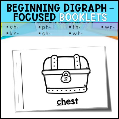 emergent readers beginning digraph focused booklets