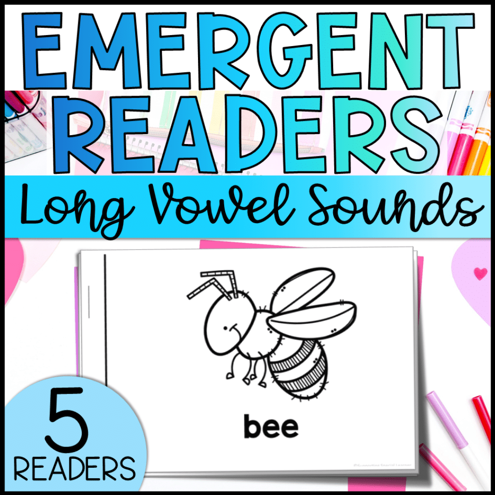 emergent readers long vowel readers cover
