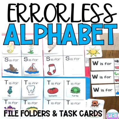 errorless learning alphabet cover