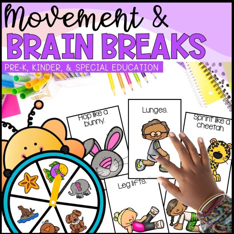 movement and brain breaks cover