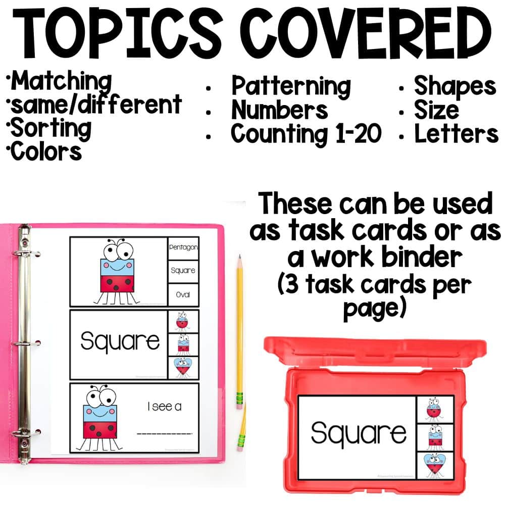 spring task boxes & boom cards topics