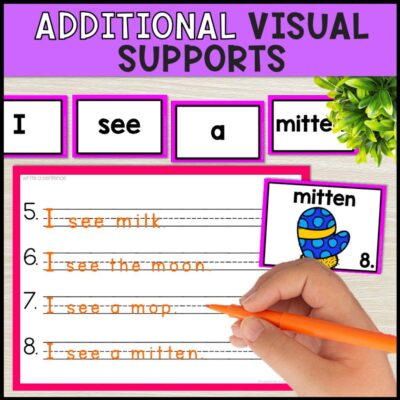 write the room alphabet additional visual supports
