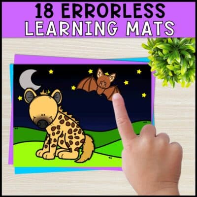 18 themes errorless learning mats