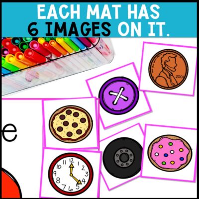 2d shapes sorting activities 6 images each mat