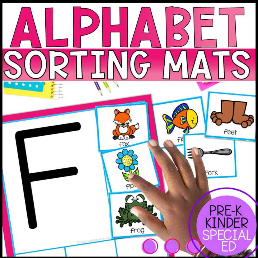 alphabet sorting activities cover