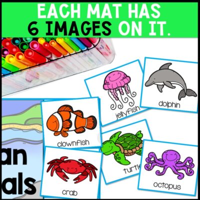 animal habitats sorting activities 6 images each mat
