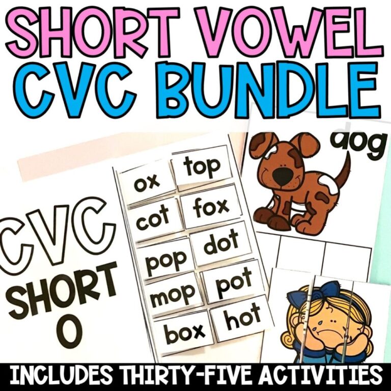 cvc words bundle cover