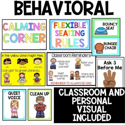 classroom visuals behavioral