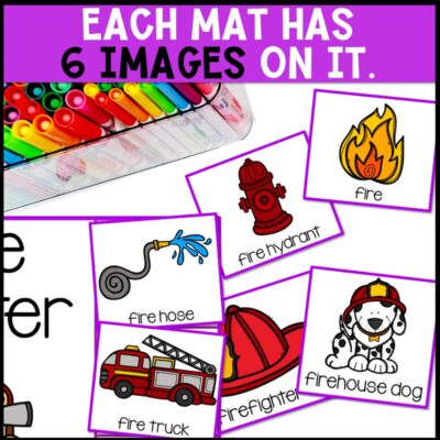 community helpers sorting activities 6 images each mat