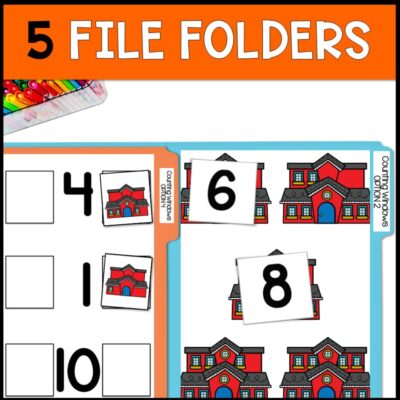 counting windows 0 to 10 5 file folders