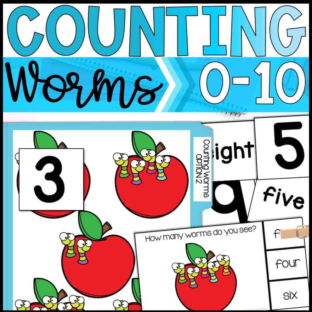 counting worms 0 to 10 cover