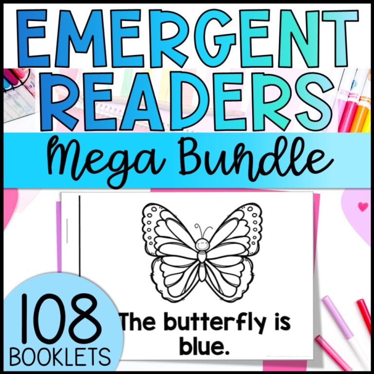 emergent readers beginning readers bundle cover