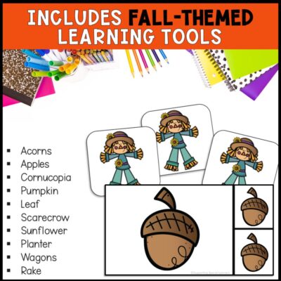fall errorless learning fall themed learning tools