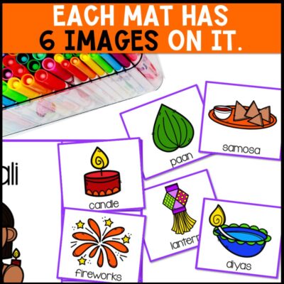 holidays sorting activities 6 images each mat