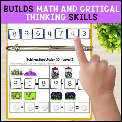 level 2 morning work binder builds math and critical thinking skills