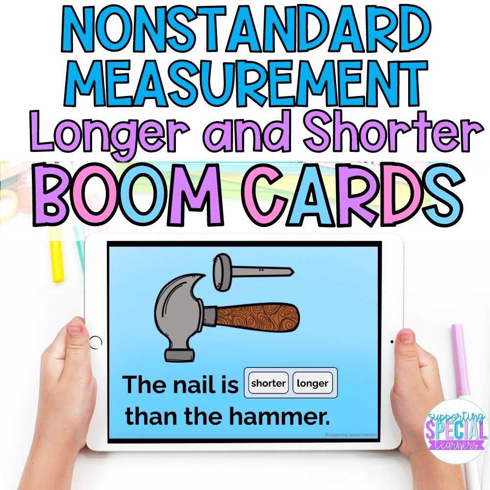 nonstandard measurement complete the sentence cover