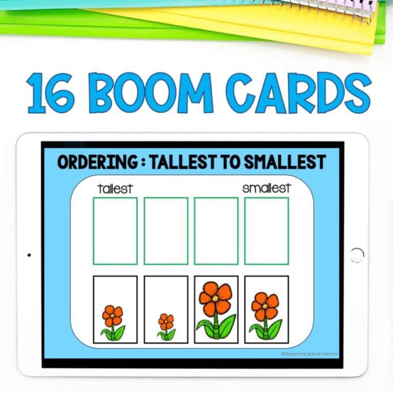nonstandard measurement ordering images 16 boom cards