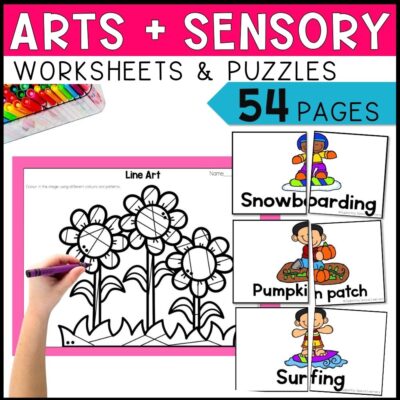 seasonal math and literacy centers arts and sensory