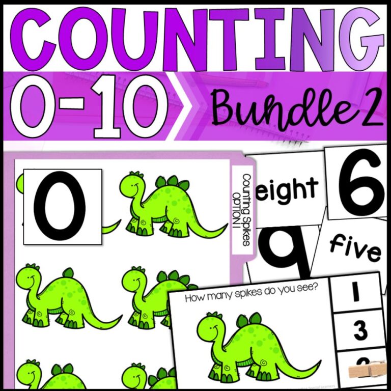 six themes bundle counting to 10 cover