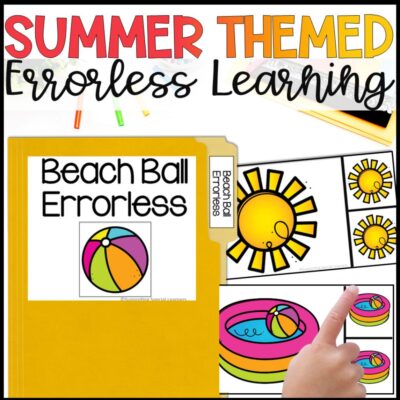 summer errorless learning cover