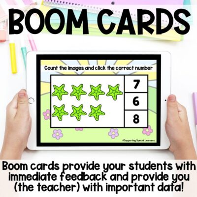 summer task boxes & boom cards importance