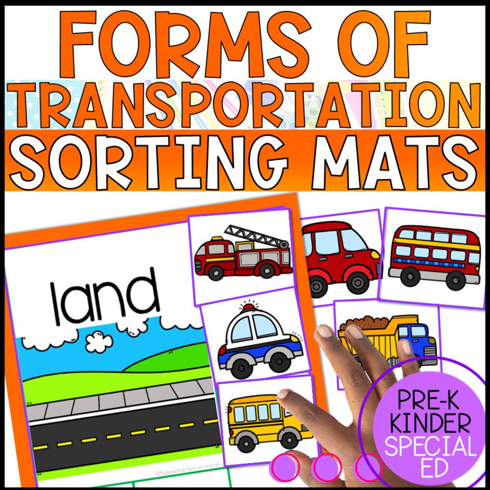 transportation sorting activities cover