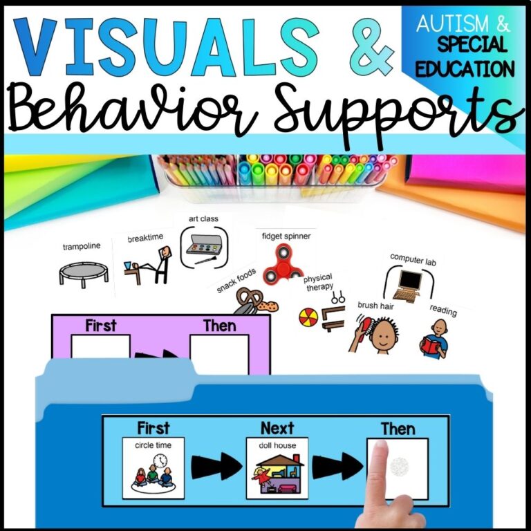 visuals and behavior supports cover