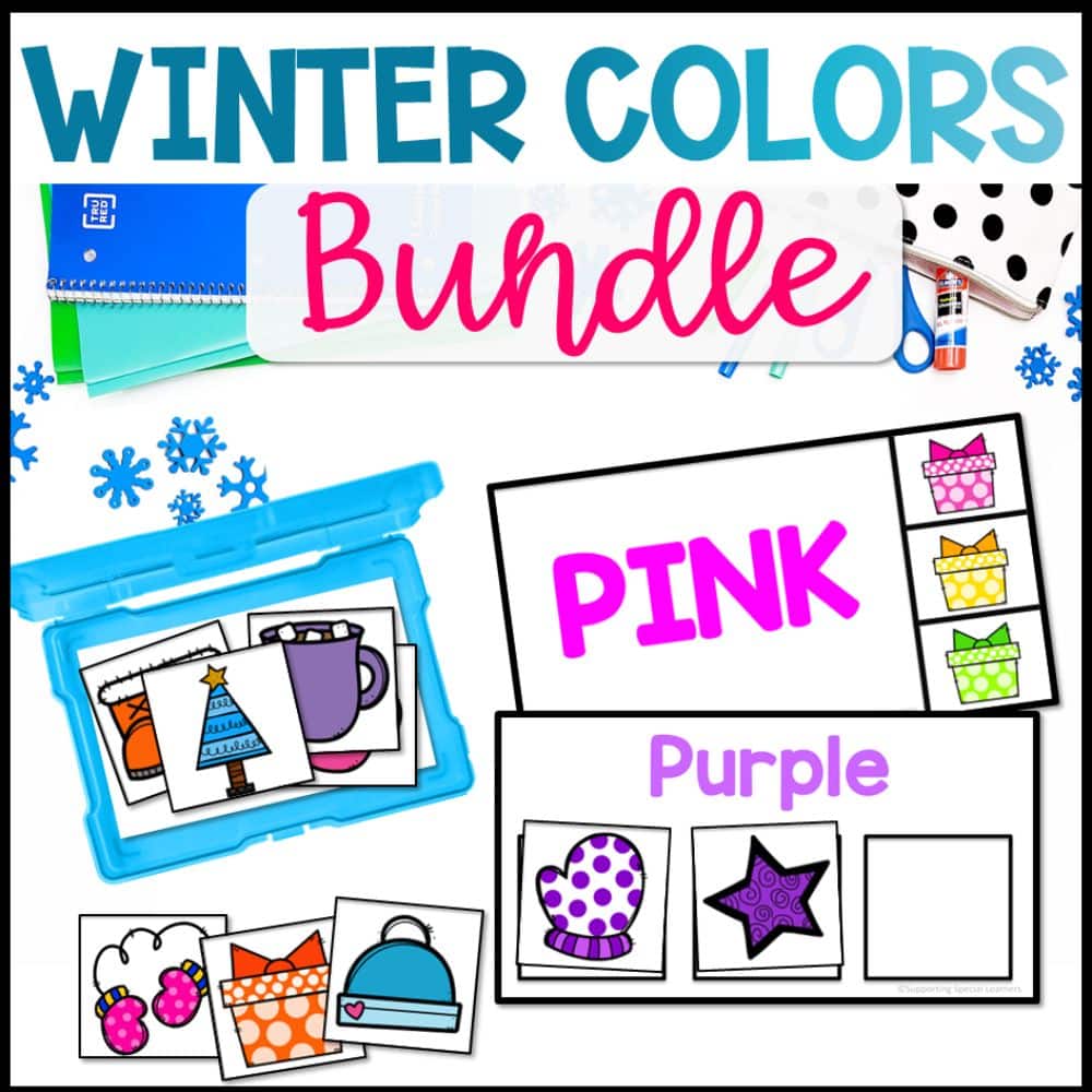 winter theme colors bundle cover