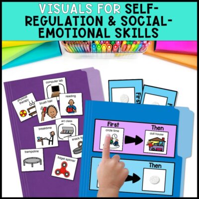 classroom behavior management visuals for self regulation and social emotional skills