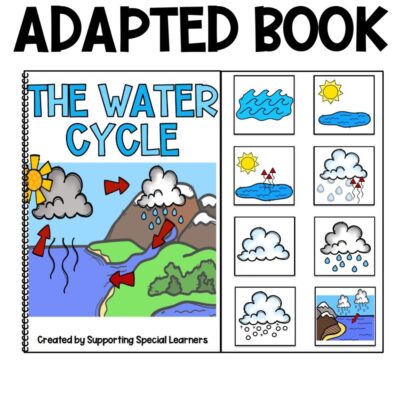the water cycle activities adapted book