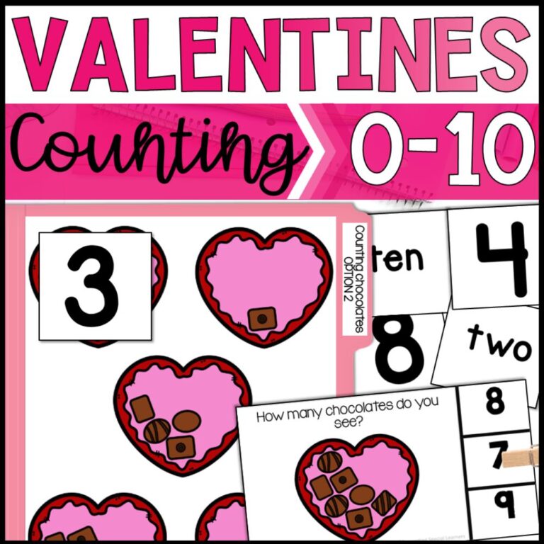 valentine's day counting 0 to 10 cover