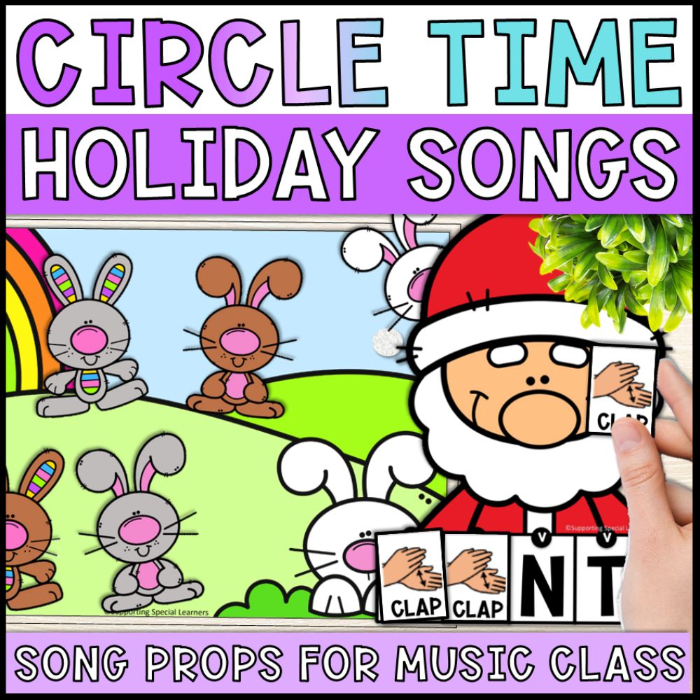 circle time holiday songs cover
