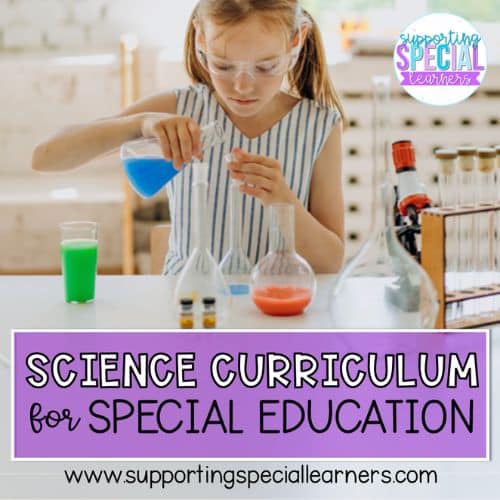 science curriculum for special education cover