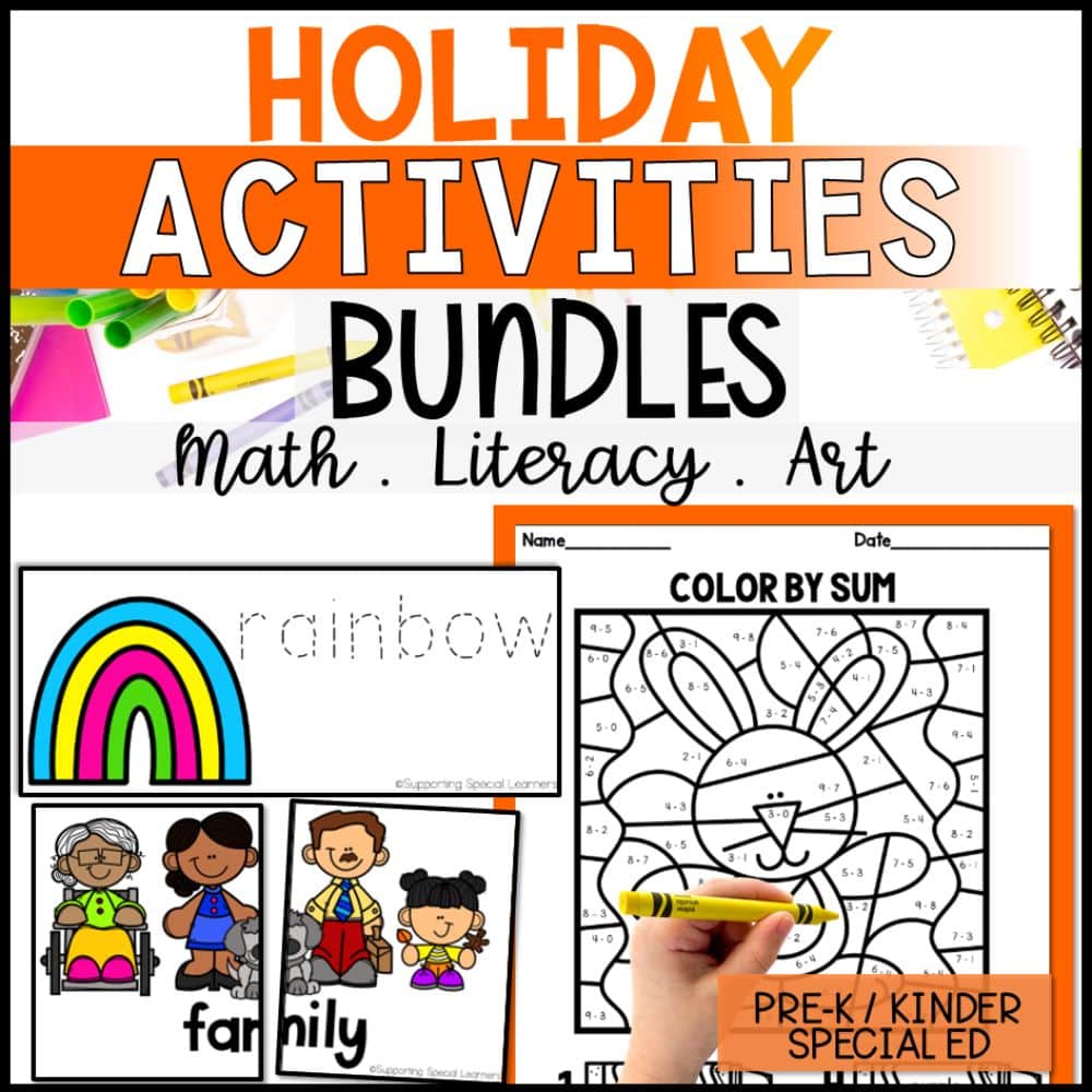 holiday activity bundle cover