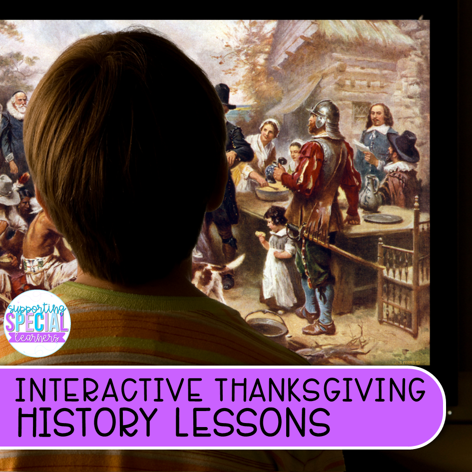 interactive thanksgiving history lessons