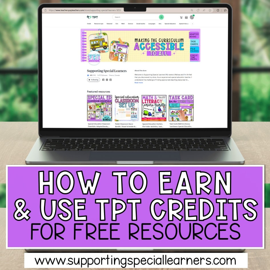 How to Earn and Use TPT Credits for Free Resources